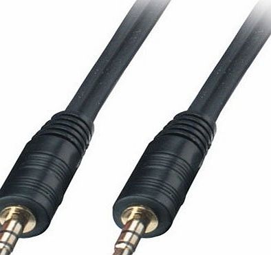 FPUK 3 Metre 3.5mm to 3.5mm Stereo Jack to Jack Cable Lead GOLD [Electronics]